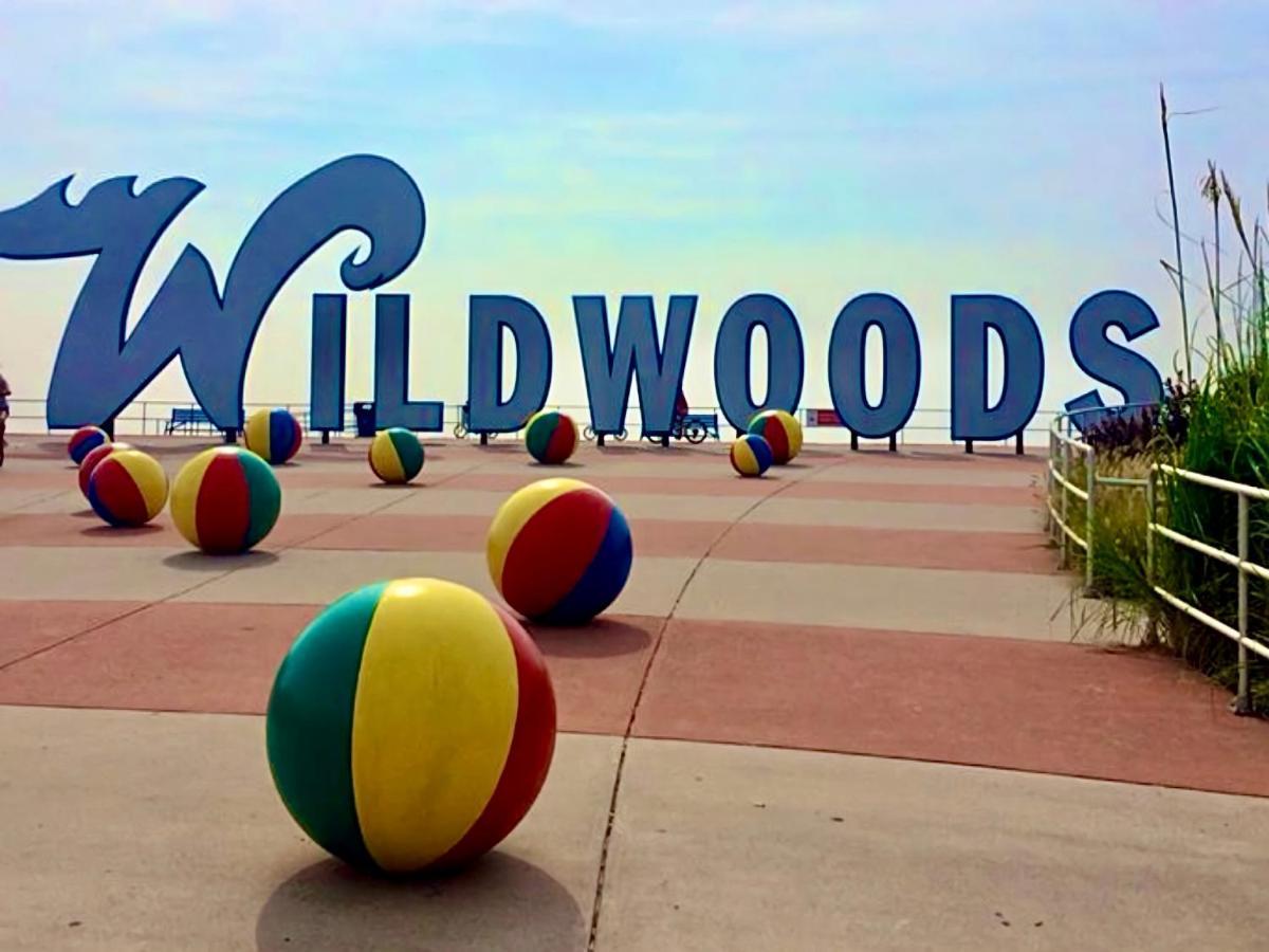 Beach Colony Motel Wildwood Crest Bagian luar foto